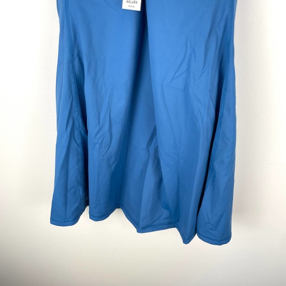 Halara Everyday Cloudful Backless Workout Dress Wannabe Gloomy Blue XS New - Picture 9 of 9
